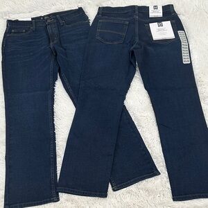 🏹 Bundle of 2 Members Mark Straight Fit Stretch Jeans